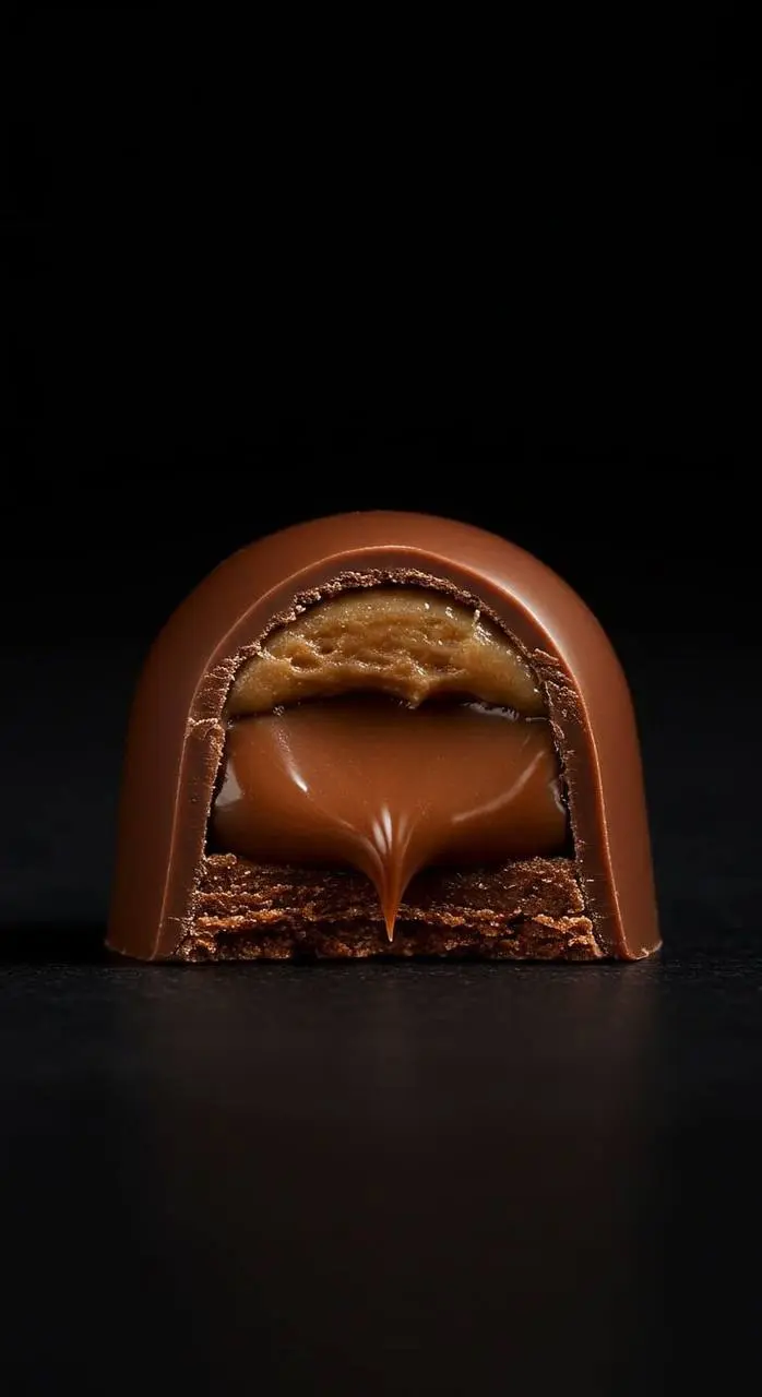 Artisan chocolate selection